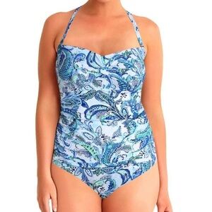 LAUREN Ralph Lauren Fiesta Paisley One Piece